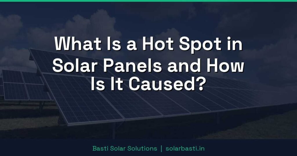 What Is a Hot Spot in Solar Panels and How Is It Caused? 1 What Is a Hot Spot in Solar Panels and How Is It Caused?
